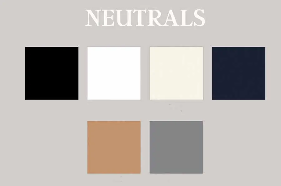 warm neutral color palette