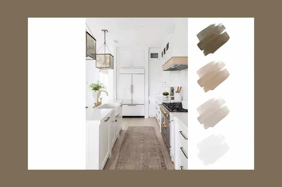 neutral pastel color palette