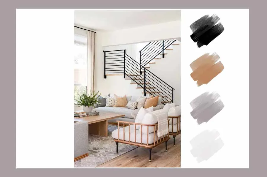green neutral color palette